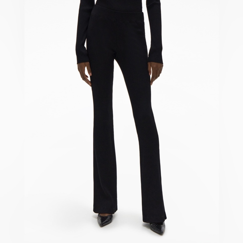 Helmet Lang Flare Pant Large NWT
